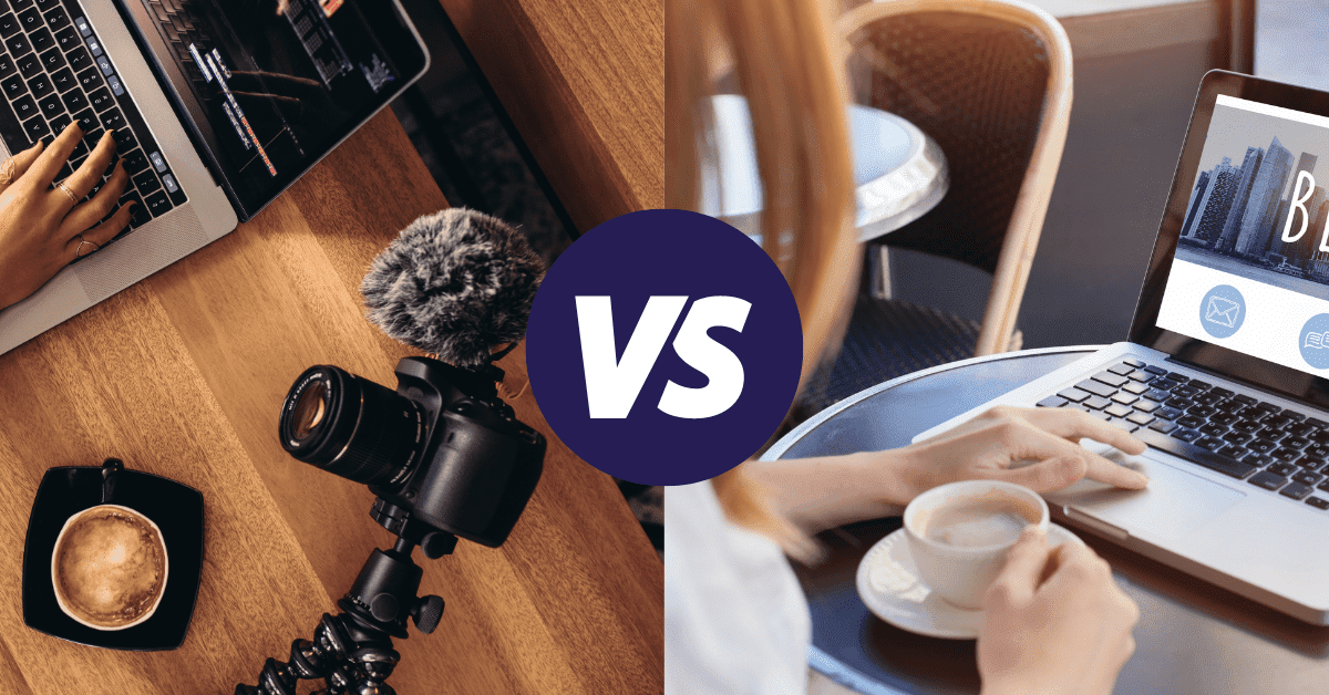 Vlogging vs Blogging for Brands | Syte